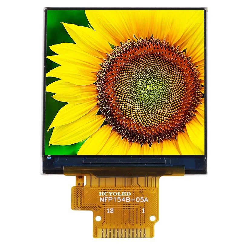 Clear and Colorful: 1.54-Inch HD TFT LCD Display with 240*240 Resolution