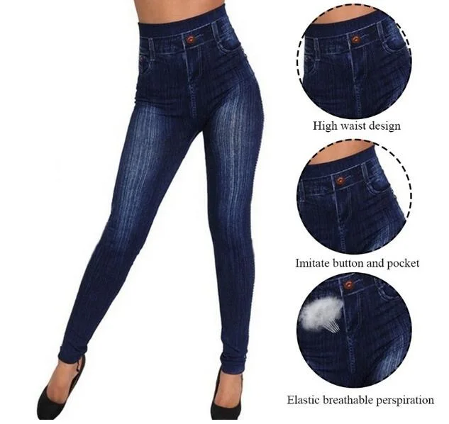 Die Neueste Heiße Sale Sommer Dünne Jeans Leggings (17007)