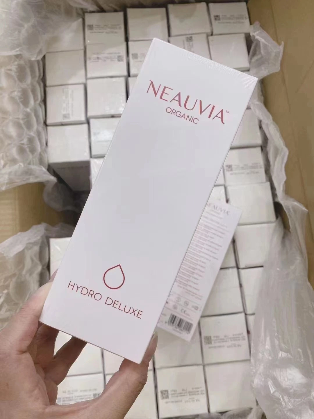 2023 Nuevo Neauvia Organic Hydro Deluxe 2*2.5ml Hydra Caha impulsores de la piel aminoácidos glicina y L-prolina para la piel hidratación inmediata