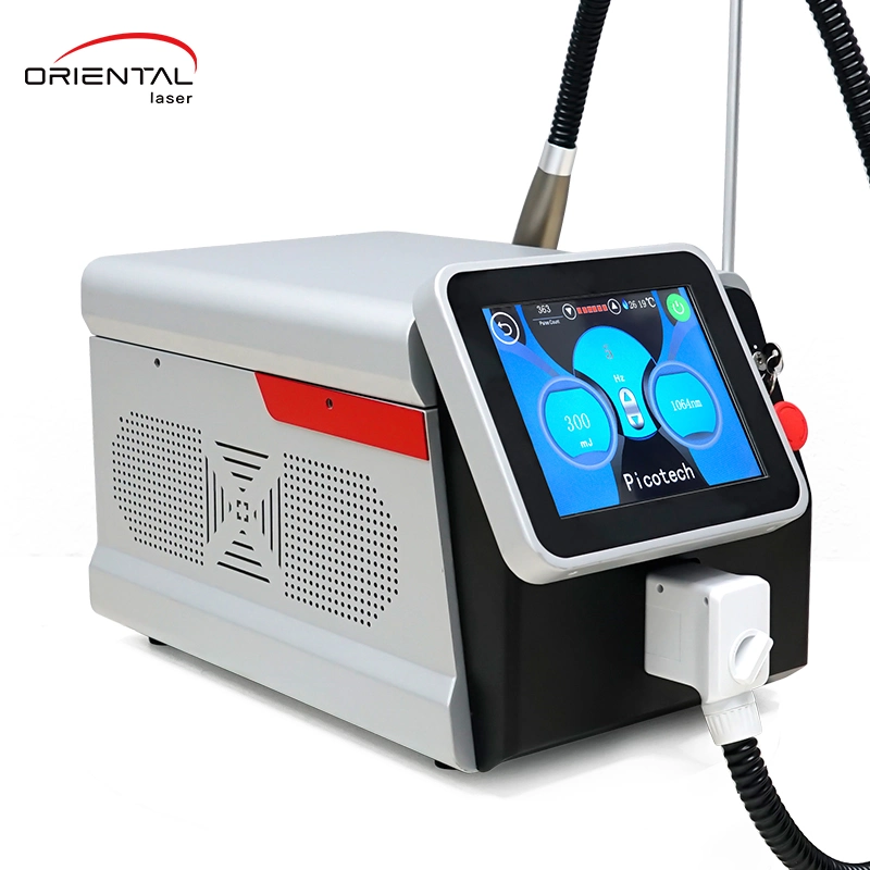 ND YAG Laser Tattoo Removal Picosecond Laser Medical Instrument 755 532 1320 1064 Nm