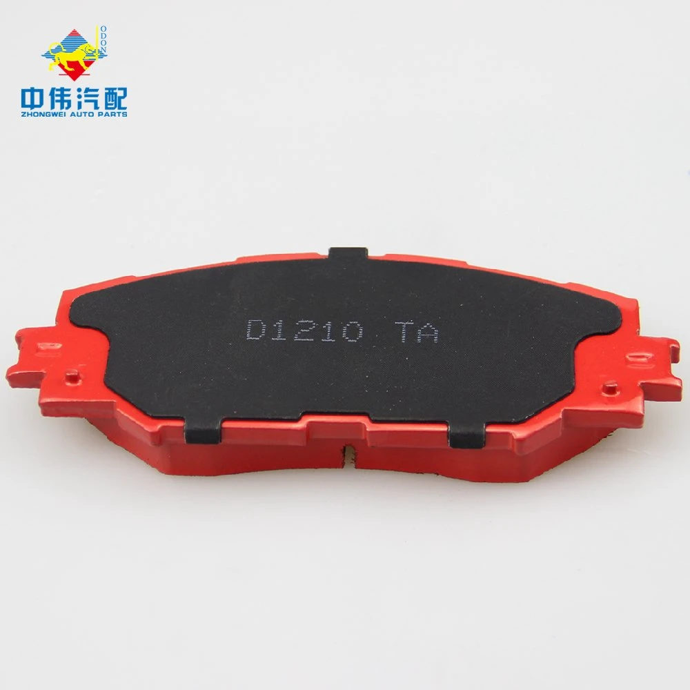 D1210 Pastillas De Freno Asbestos-Free Auto Brake Pads for Toyota Corolla 2013