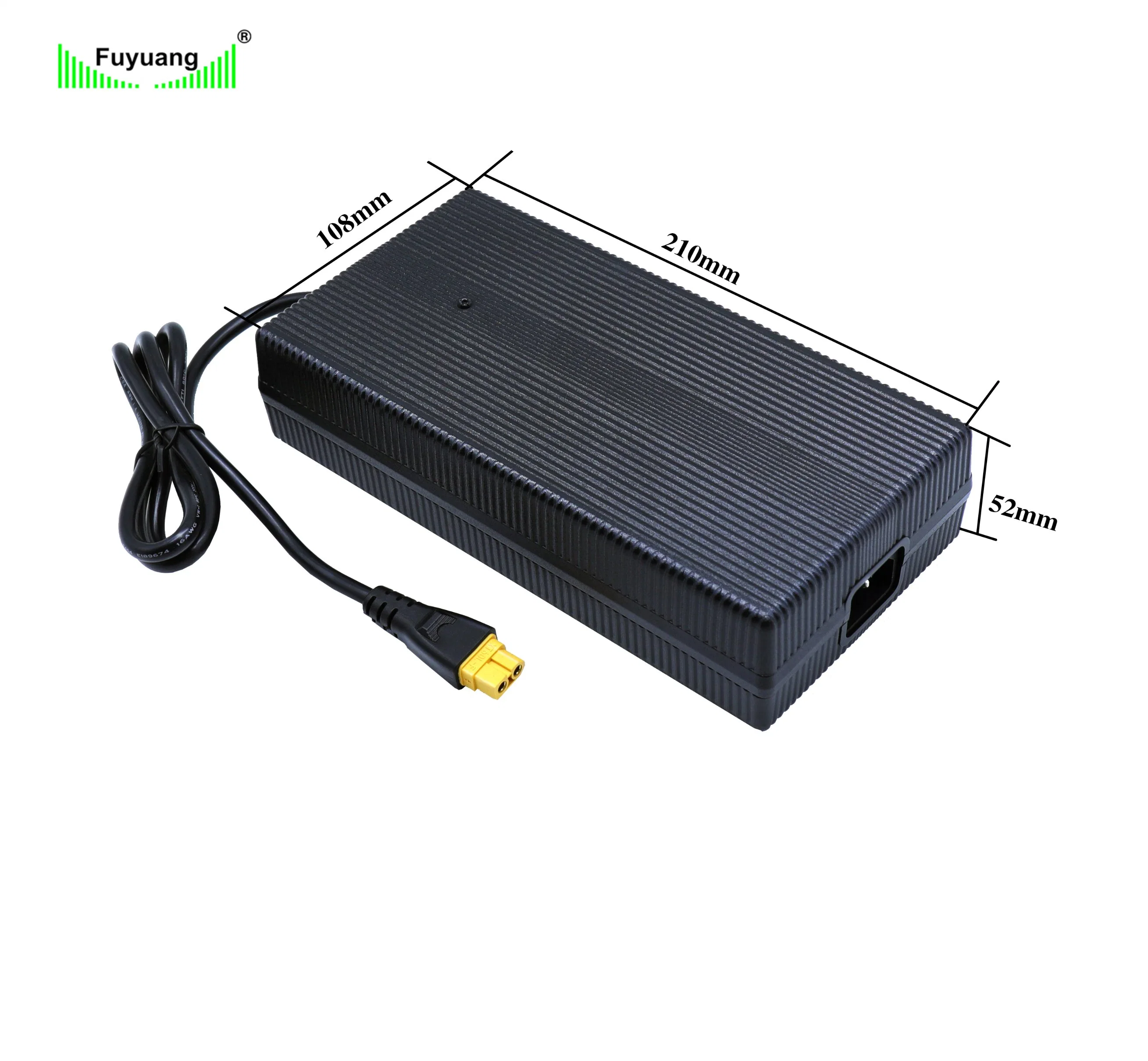 Fuyuang Fy71404000 OEM ODM 24V 36V 48V E Bike E-Scooter Lead Battery Charger 60V20ah 17s 71.4V 4A Lithium Battery Charger 60V