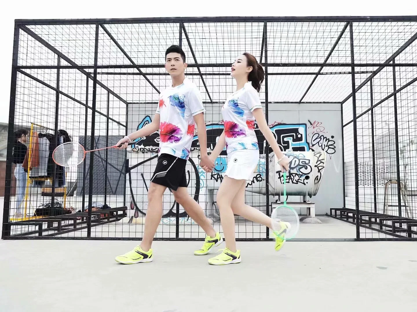 2019 Fashion Badminton Hommes et femmes Jerseys et court-circuit