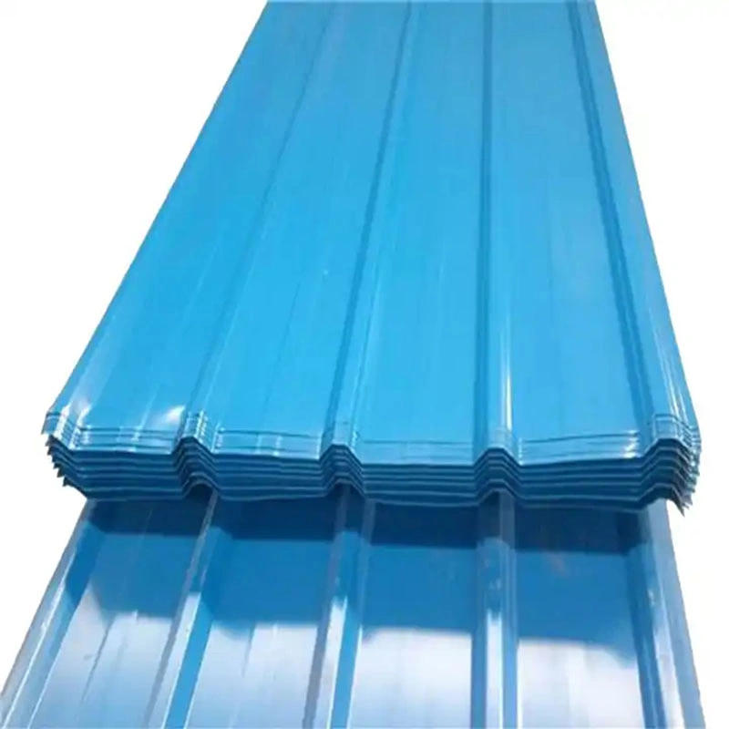 Different Types of Aluminium Roofing Sheets 0.7 mm Thick Zinc Coated Prepainted Galvanized Corrugated Sheets