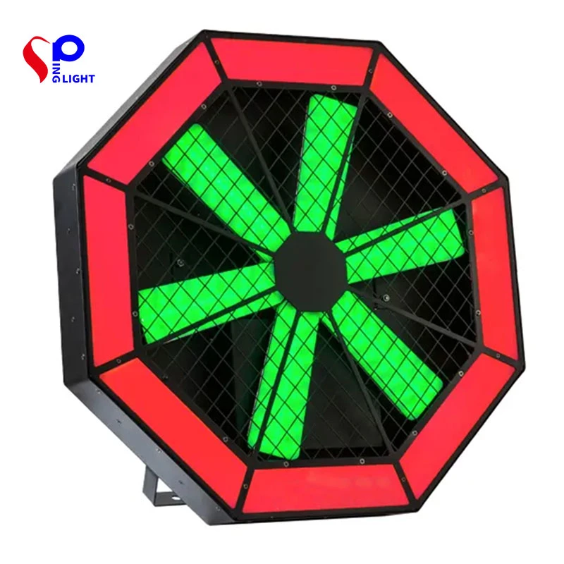 New Arrival Stage Background Rotating Fan Backdrop LED Stage Light