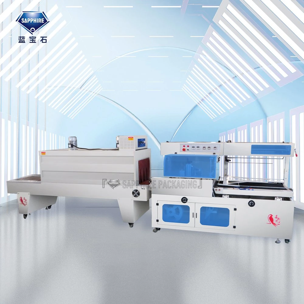 Shandong Sapphire Box máquina de embalaje automático máquina de embalaje PE/POF Película disponible
