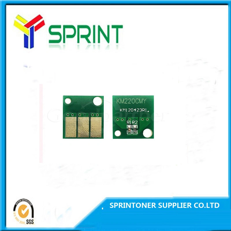 Cartucho de tóner de Konica Minolta Chip para restablecer la Bizhub C454 C554 TN512 C258 C308 C358 C458 C558 C658 Chip De Toner