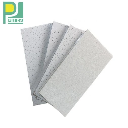 New Design Types of Ceiling Board Material Mineral Fiber