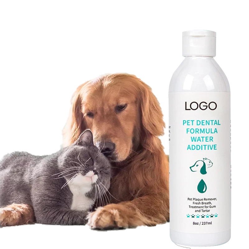OEM ODM Mundwasser Shampoo Katzen Formel Wasser Additiv für Hunde Pet Dental