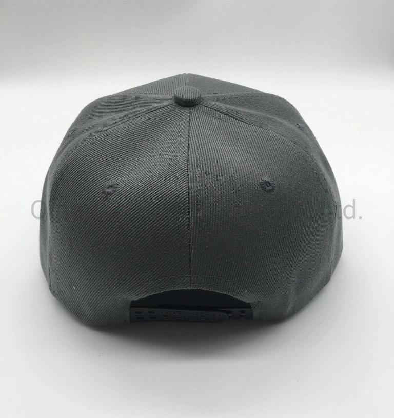 Promotion 6 Panel Structured acrylic Blank Sport Snapback Caps