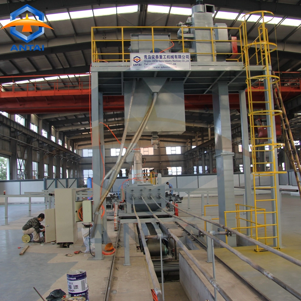 Pipe Inner Wall Sand Blasting Derusting Machine