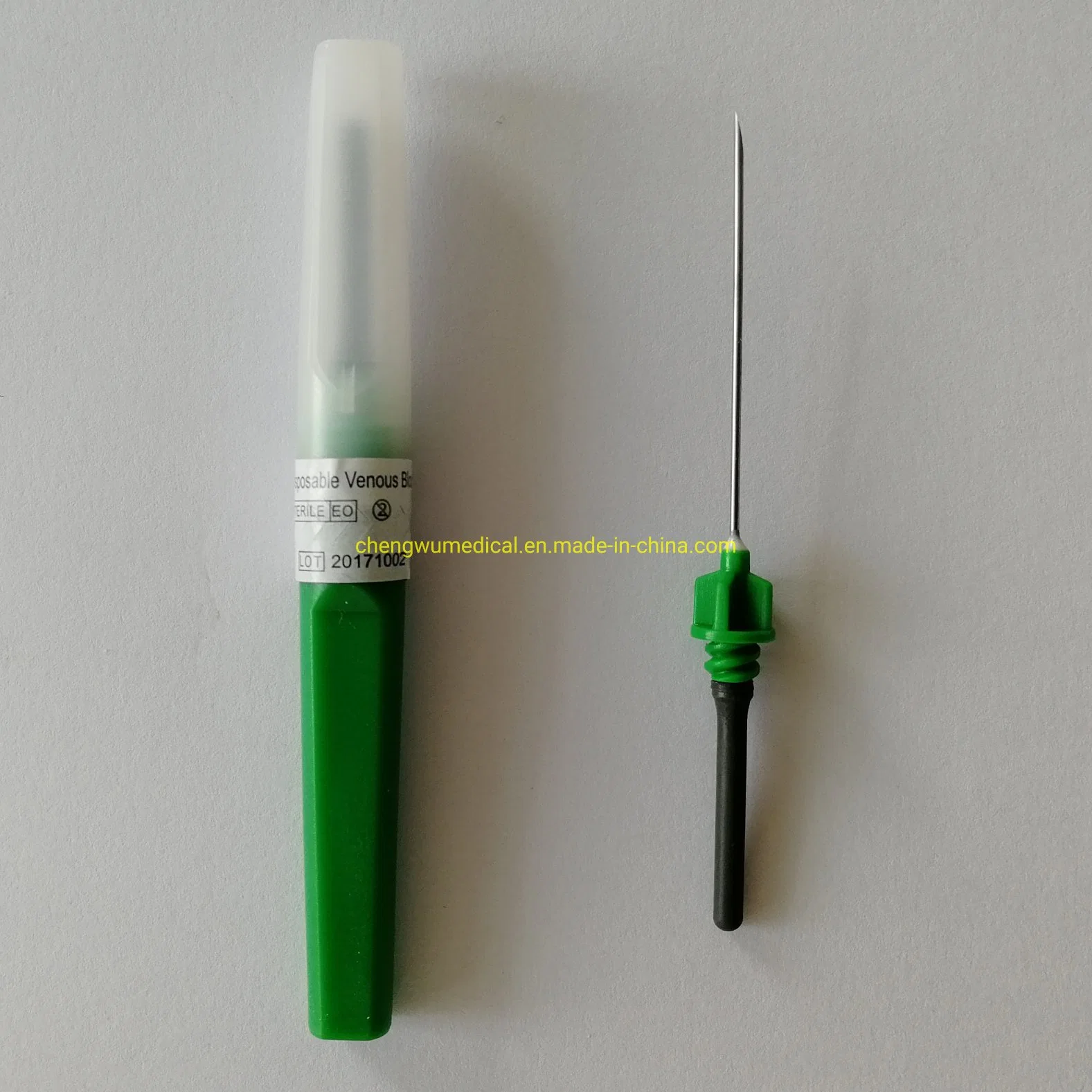 18g La sécurité de type stylo jetable vide du tube de prélèvement des échantillons de test d'échantillonnage de l'aiguille de sang