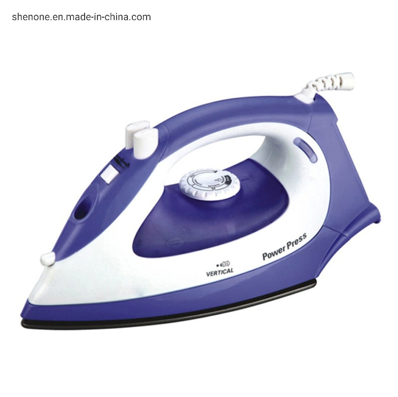 Shenone Hot Selling 1600W Temperature Adjustable Auto-Shut off Hotel Mini Electric Steam Iron