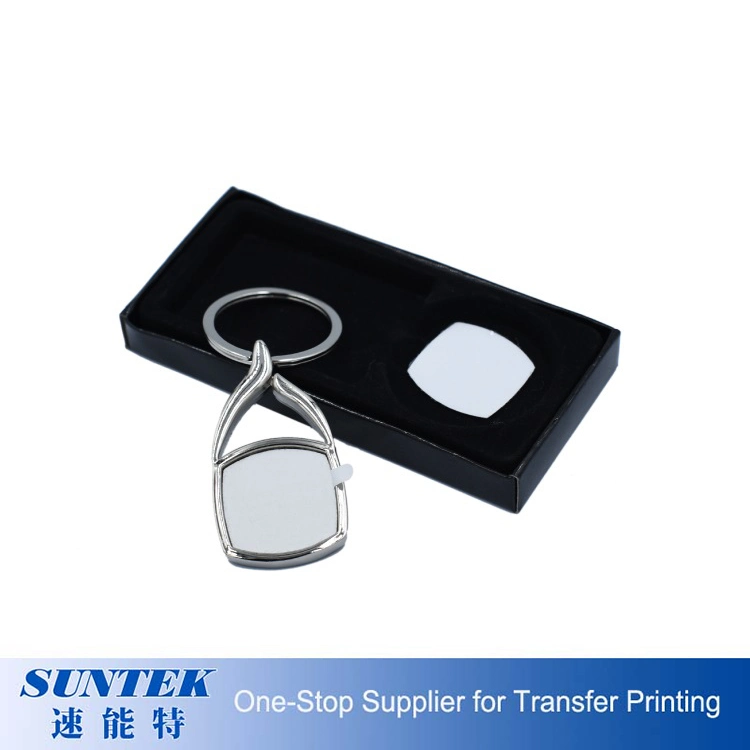 Custom Plain Sublimation Metal Keychains for Christmas Gifts