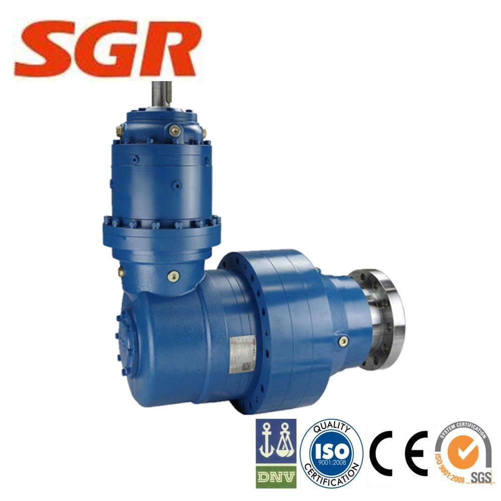 Sgr High Torque Right Angle Planetary Gear Box Equal to Bonfigiloli and Brevini Model