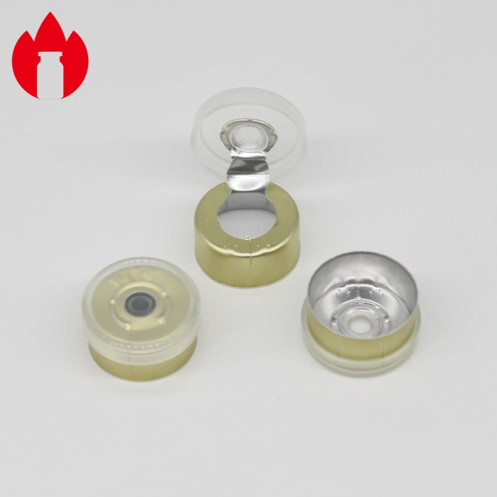 13mm 15mm 20mm 28mm 32mm Pharmaceutical Aluminum Plastic Flip off Cap for Injection Vial