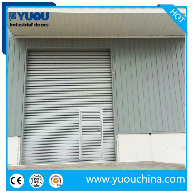 Industrial Exterior & Interior Galvanized Steel Fire Rated Rolling Fireproof Roller Shutter Rolling up Door