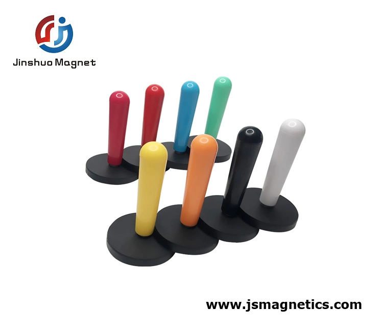 Gripper Magnet Rubber Coated Pot Magnet Handle Magnet Manufacturer