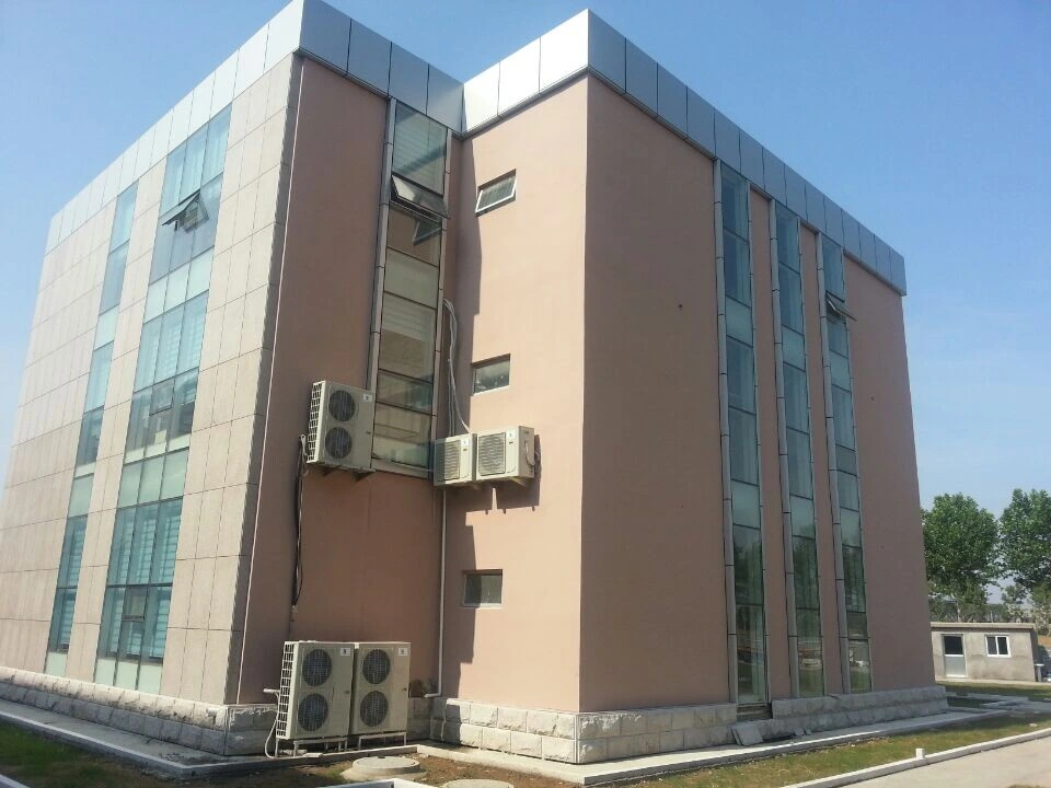 Structural Steel Frame Prefabricated Office Building