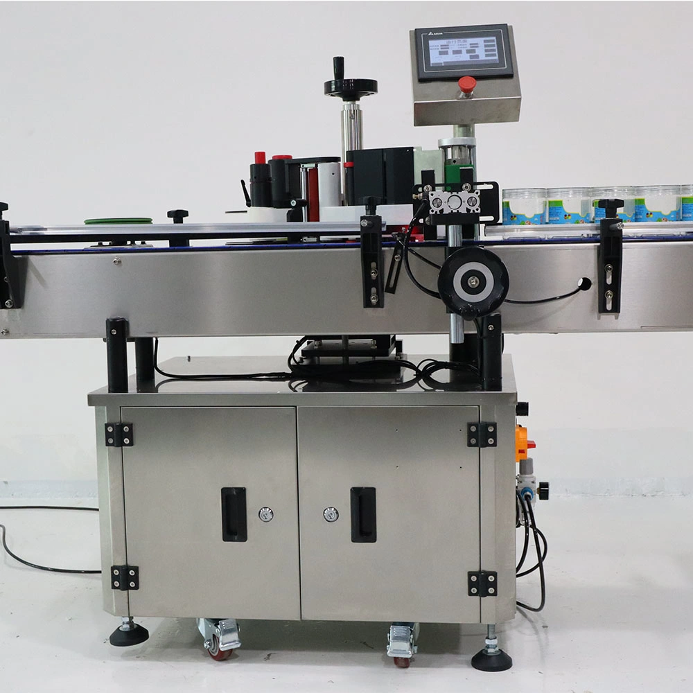 Labellers with 1mm Accuracy Industrial Sticker Machine 2023 Latest Generation Bottle Labeling Machine