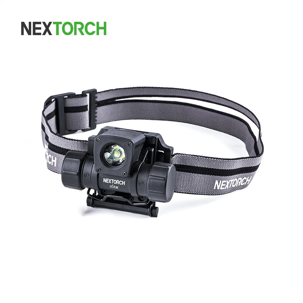 Waterproof Portable Nextorch LED Headlamp 500 Lumen Ostar Rechargeable Headlamp 8 Modes Head Lamp