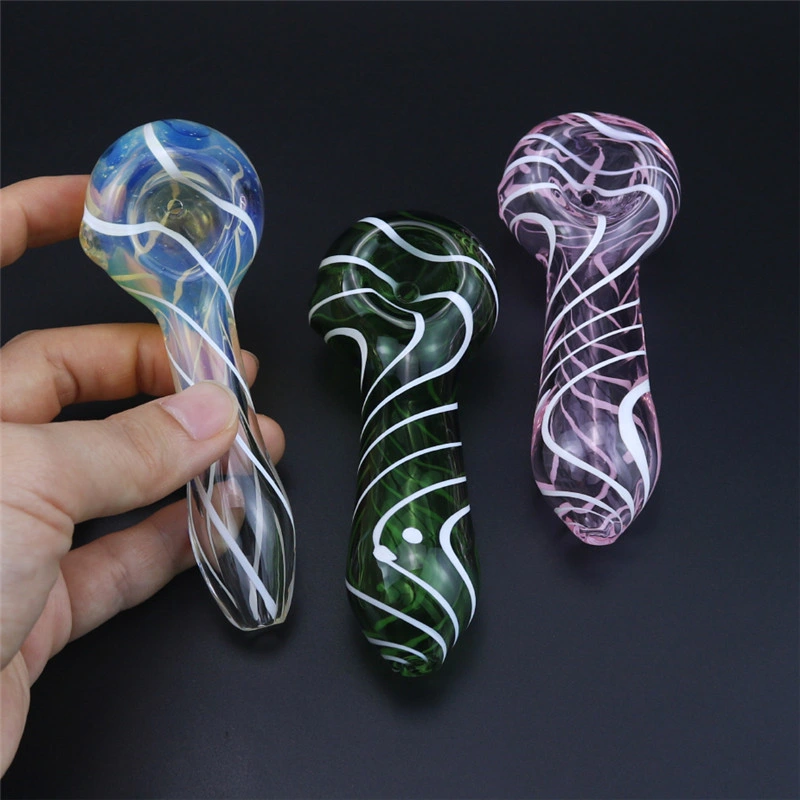 Headshop Hot Sale Hand Pipe Smoking Accessories Tobacco Glass Water Pipe