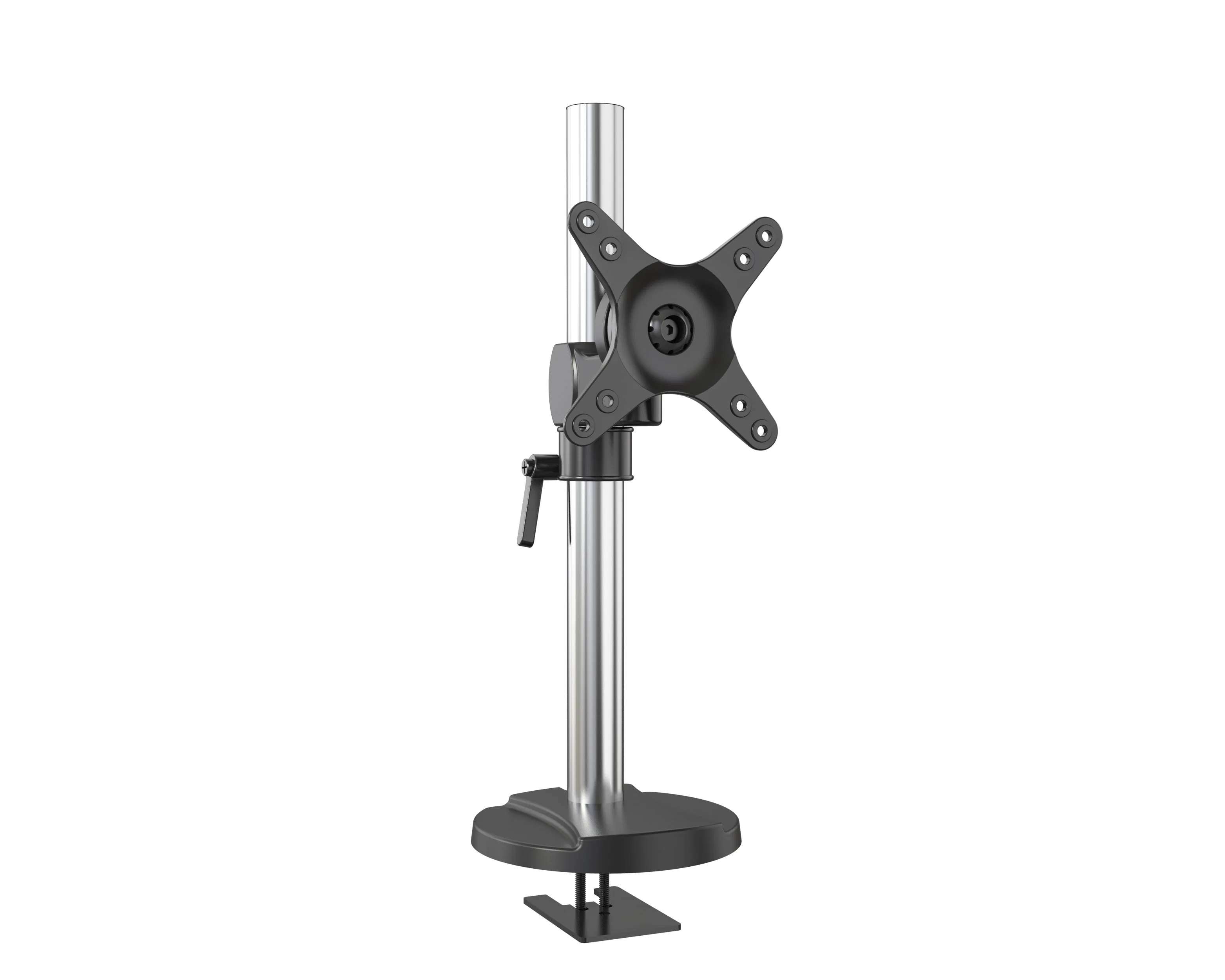 V-Mounts Height Adjustable Single Monitor Full Motion Standing Monitor Desk Arm Mounts Vm-D11