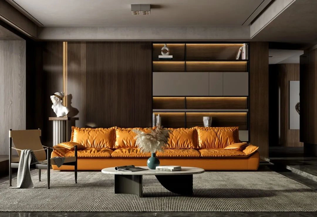 Diseño chino moderno y lujoso hogar Salón muebles de madera Soporte de TV con las puertas de vidrio