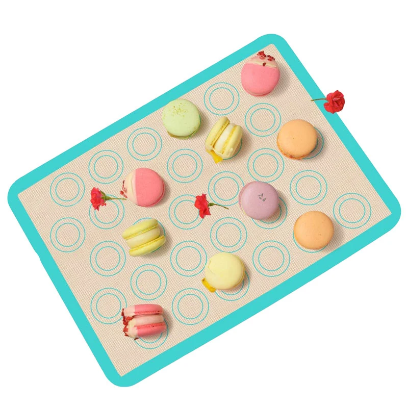 New Style Amazon Hot Sale Silicone Macaron Kit Baking Mold Set of Pastry Baking Mat for Decorating Piping Pot Baking Tray