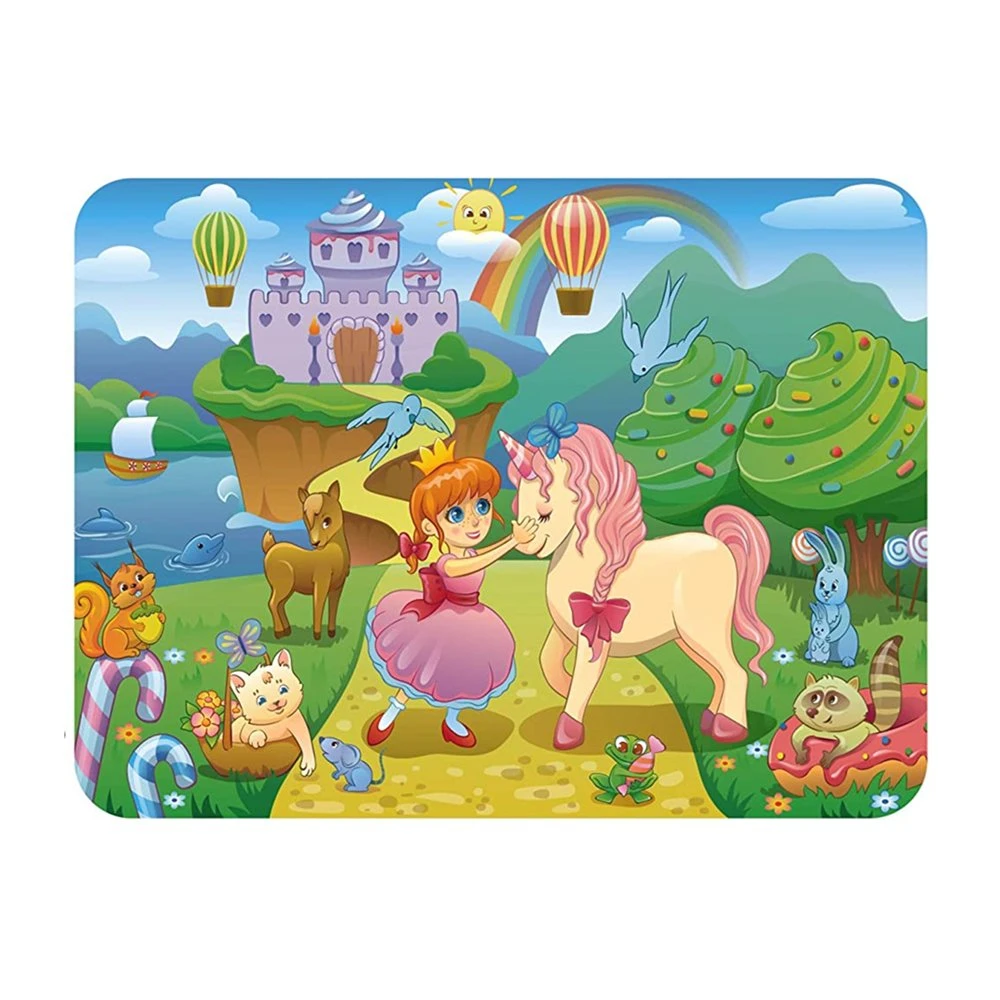 Mermaid and Princess Silicone Placemat Drawing Mar Table Mat for Toddlers Baby Feeding Product