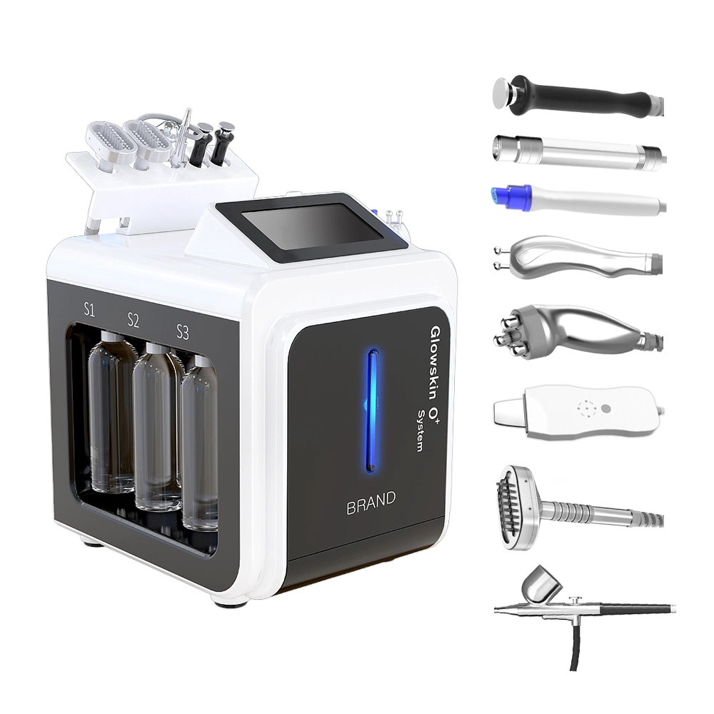 Trending Product 2022 Portable 10 in 1 Hydra Oxygen Facial Machine Skin Care Beauty Machine Salon Machine Hydro Facial