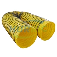 Anti-Static Impact Resistance PVC Industrial Air Duct for Ventilation System