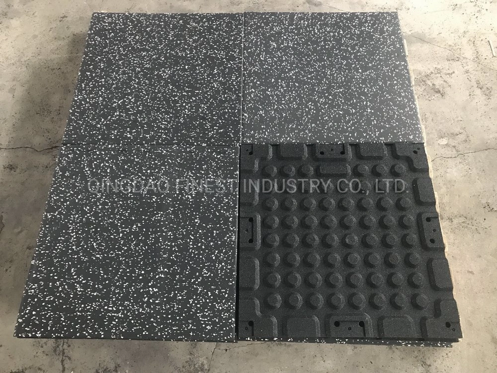 Factory Customized High Density Gym Rubber Flooring /Fitness Protective Flooring Recycle Rubber Floor Mats for Gyms Fitness Center Gym Equipment