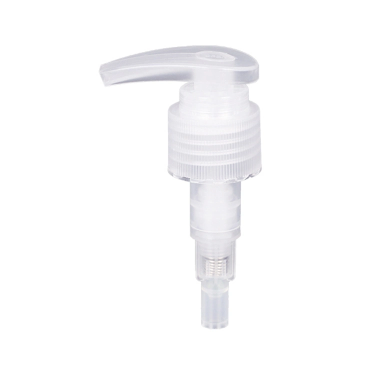 24mm 28mm Black White Transparent Plastic Cosmetic Serum Shampoo Press Pump Body Lotion Nozzle Pump Cap