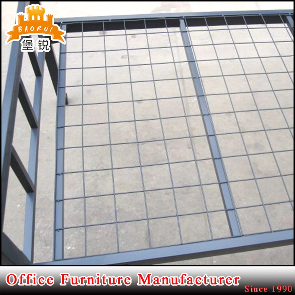 Simple Assembly Iron Double Deck Bed Wholesale/Supplier Metal Bed Frames for Adults