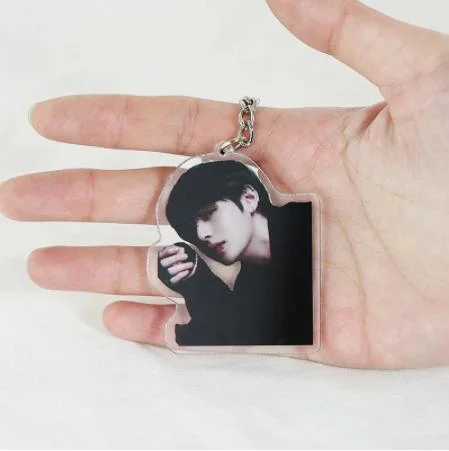 Custom Promotional Gift Design Logo Bangtan Metal Souvenir Keychain