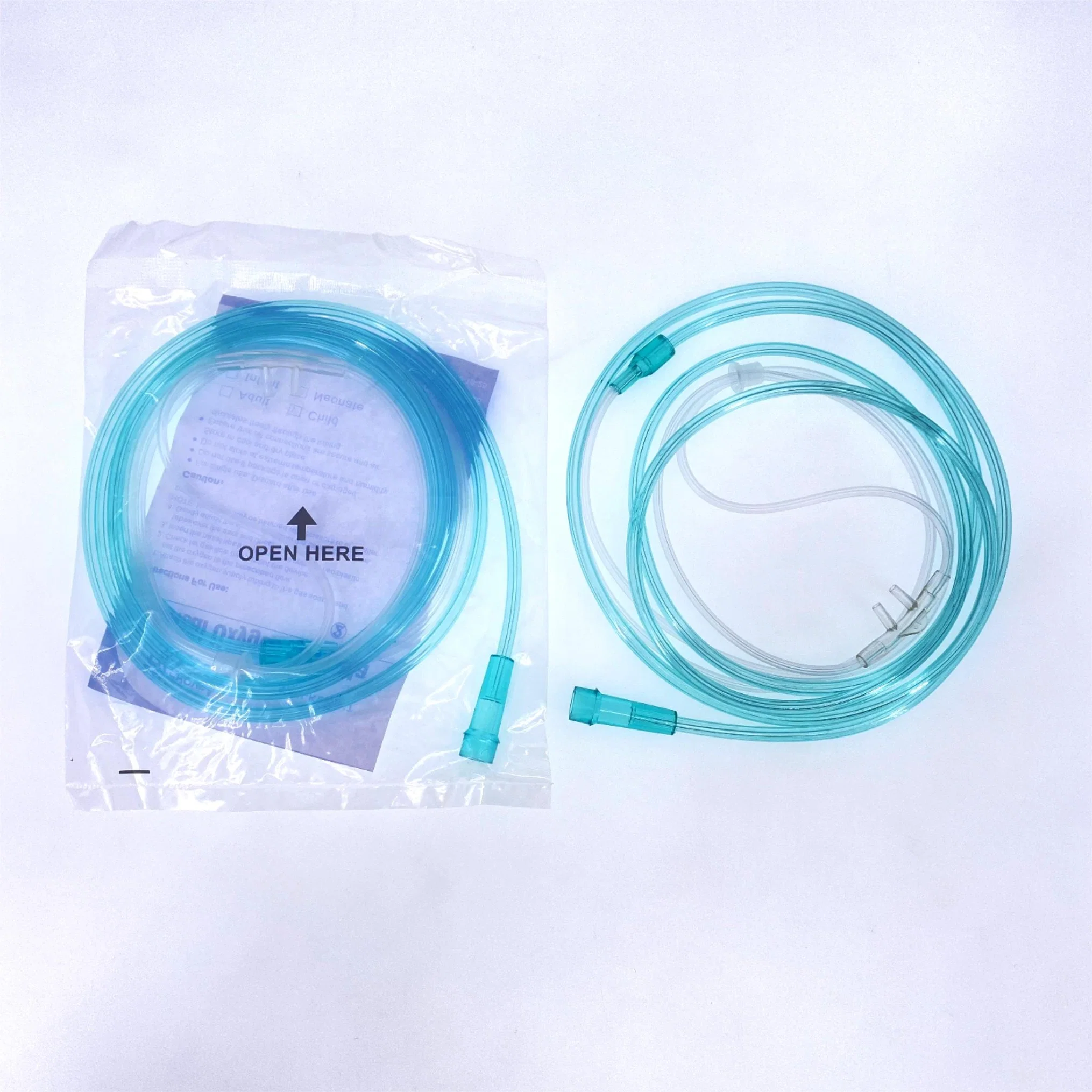 Factory Offer Medical Devices Disposable Nasal Oxygen Cannula