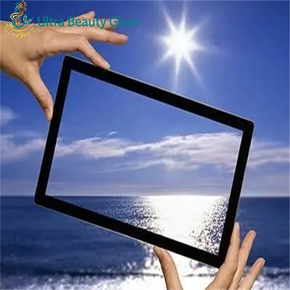 Customized Display Cover Glass Toughened Tempered Anti Reflective Ar Coating Glass