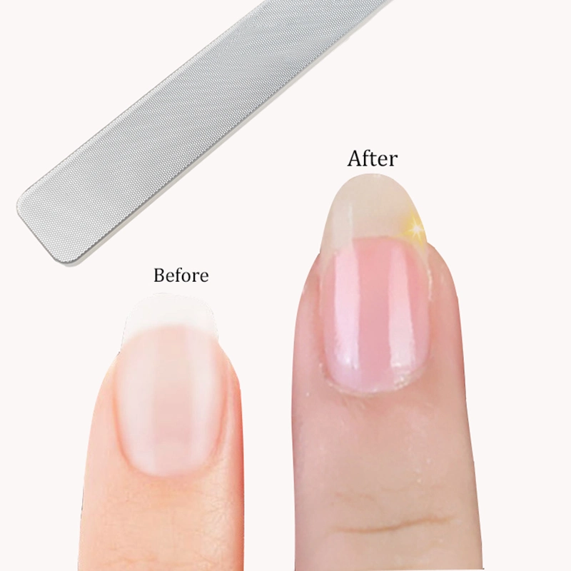 Nano Glass Nail ملف شفاف تلميع تلميع تلميع تلميع طبقة السنانير فن مانيكور