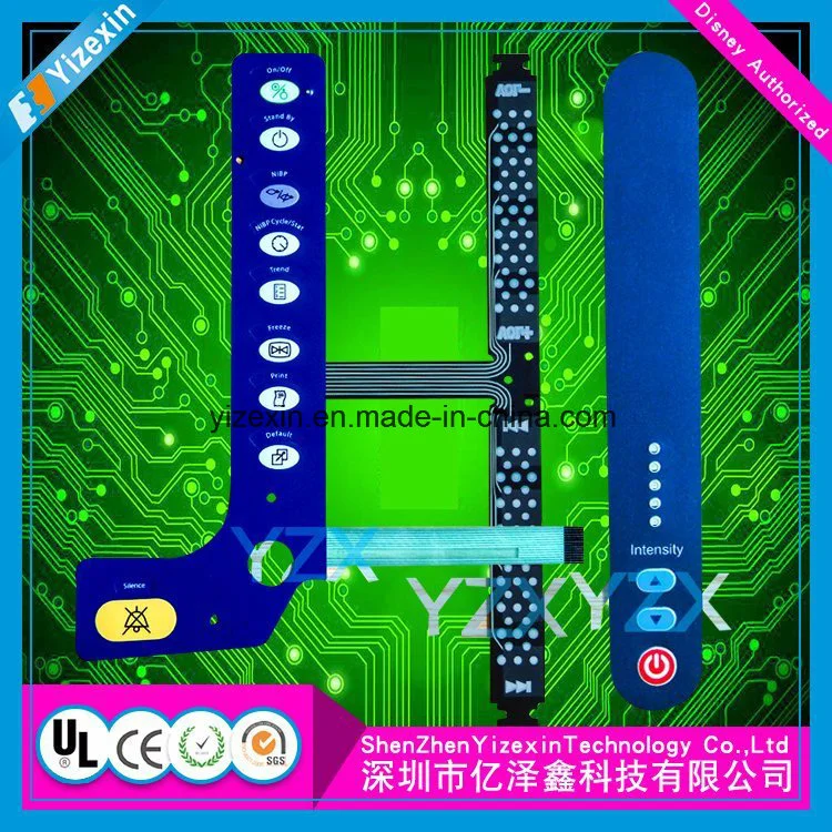 Circuit multicouche estampé plat flexible de carte d'or de submersion de circuit de FPC