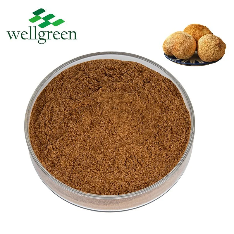 Free Sample Bulk Mushroom 10-50%Polysaccharide Hericium Erinaceus Lions Mane Extract