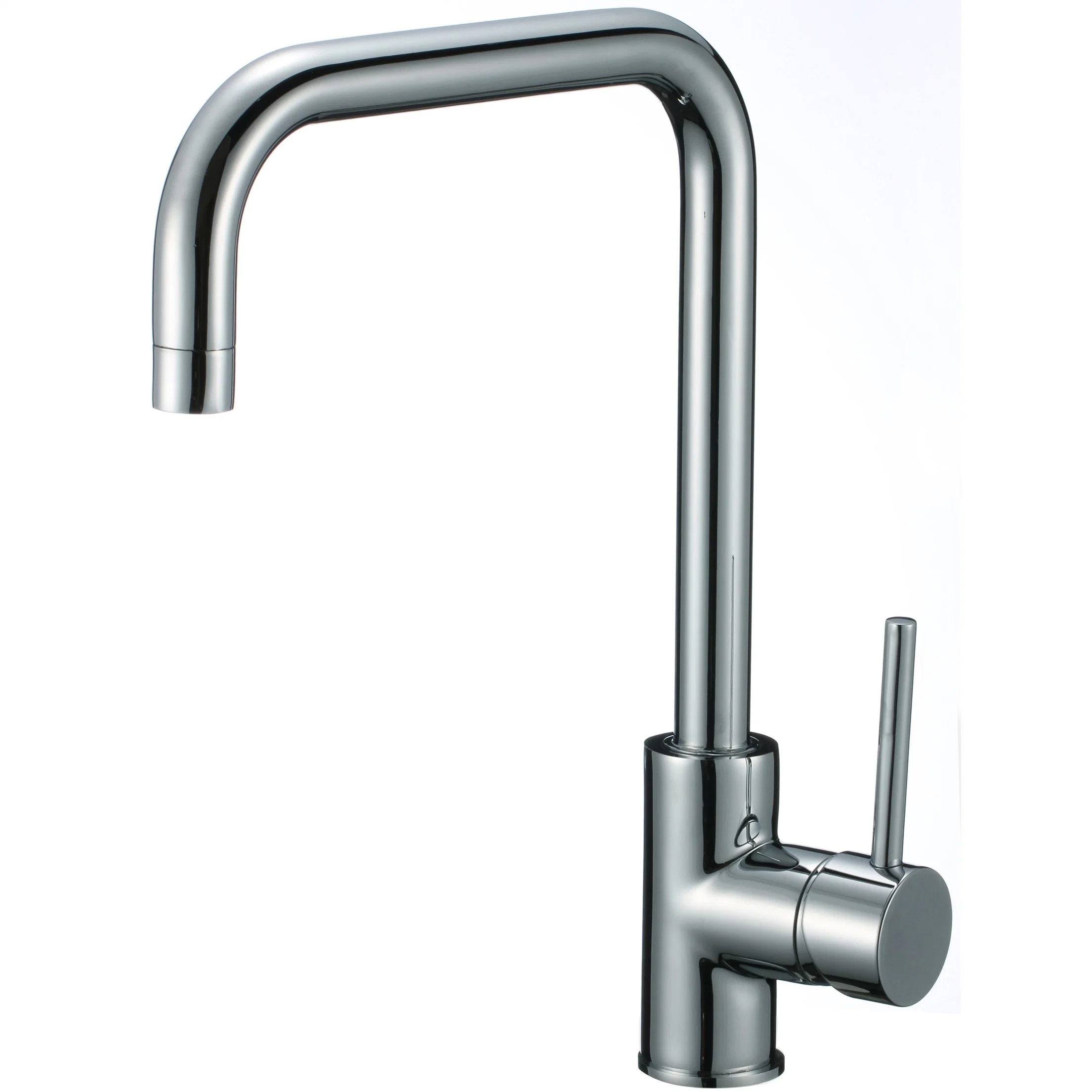 Tirez Spray robinet mélangeur évier de cuisine en laiton plaqué chrome Hj-82h33-chr