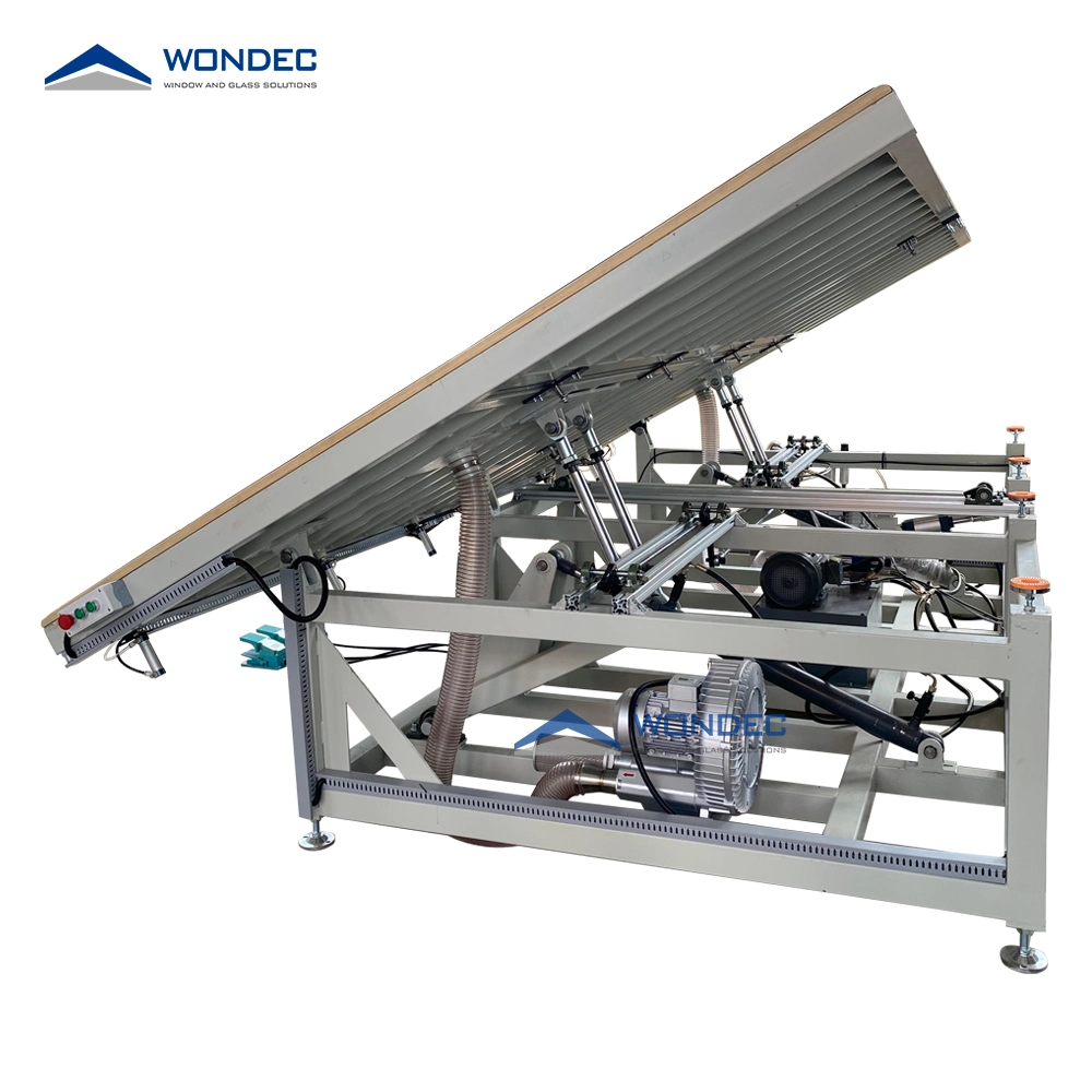 High quality/High cost performance  Air Float Floating Tilting Manual Low-E Glass Cutting Breaking Table