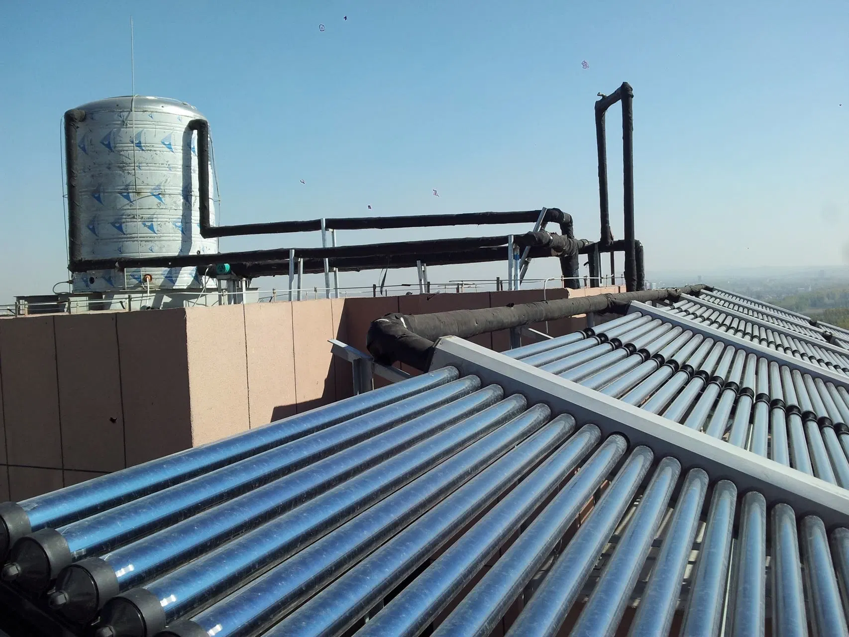 High Efficiency Heat Water Solar Thermal Vacuum Collector