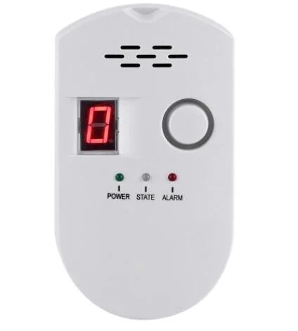 Wholesale/Supplier Independent Battery Operated Gas Leakage Detector with LED Display