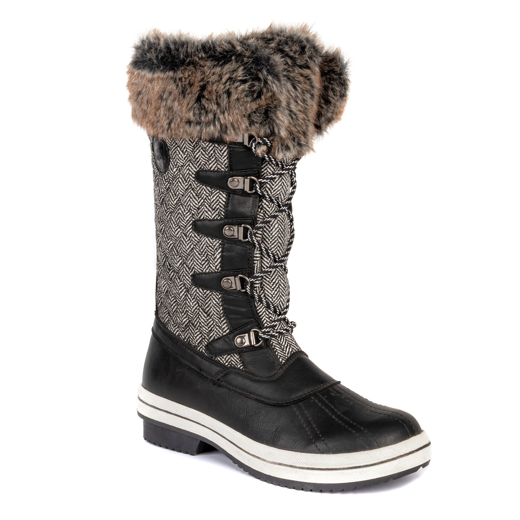 Women Felt Cloth Fur Winter Boots Warm Winter Shoes