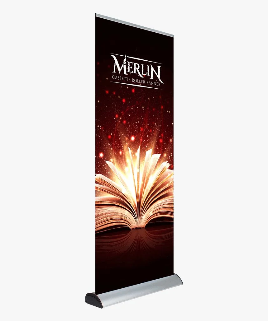 85 X 200cm Einziehbares Standard-Rollbanner mit breiter Basis Ständer für Display