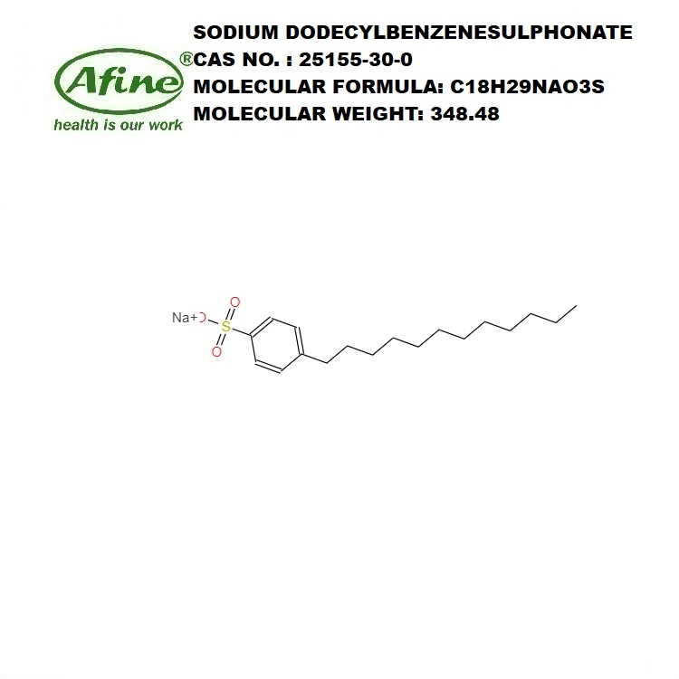 CAS 25155-30-0 Sodium Dodecylbenzenesulphonate Pharmaceutical Raw Material