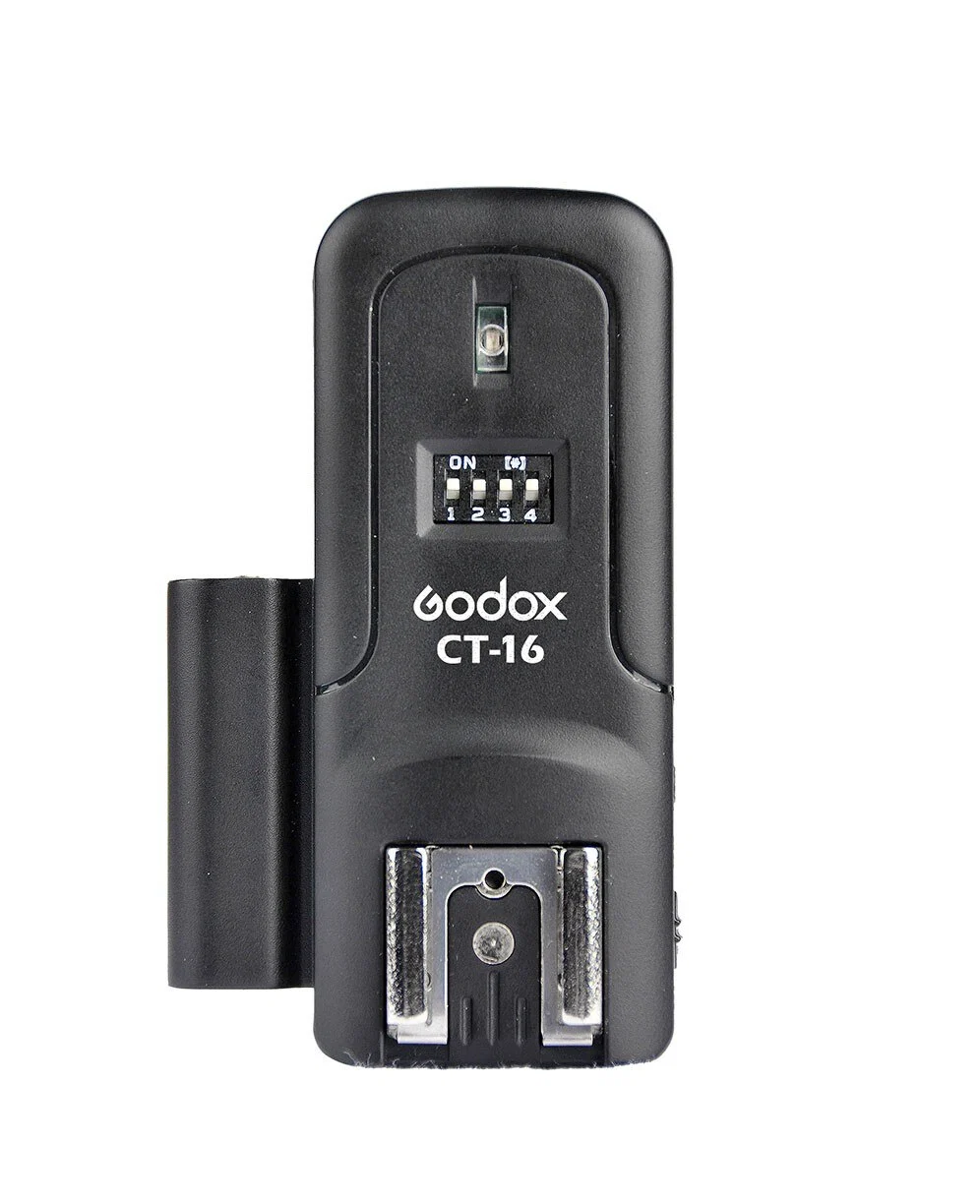 Godox CT-16 16 Channels CT16 Set for Canon Nikon Pentax Studio Speedlite Wireless Radio Flash Trigger Transmitter Receiver