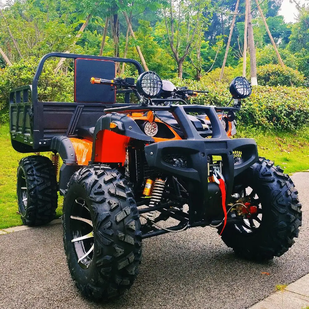 4X4 300CC grande puissance VTT peuvent être utilisées dans la plage, de la ferme. 300cc ferme avec Trailier VTT Quad